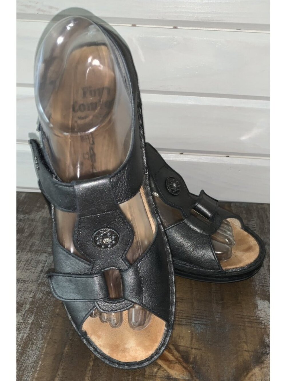 Finn Comfort Adana Germany Sandal UK 5 / US 7.5 Orthopedic Walking Pewter $305